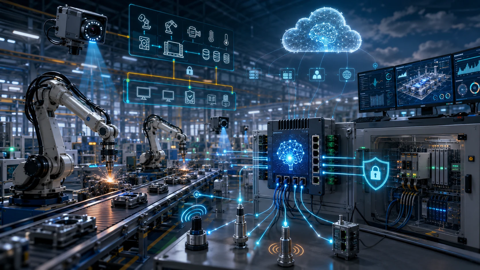 IoT + IA en fabrica: sensores que deciden sin esperar al cloud