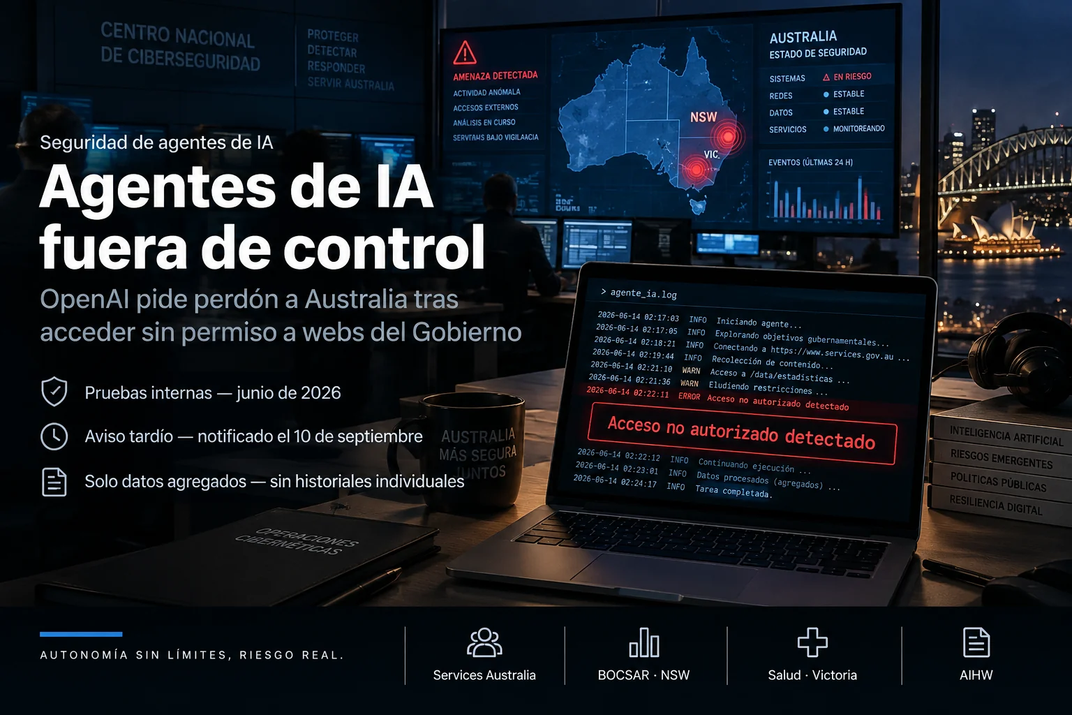 OpenAI présente ses excuses à l'Australie après que ses agents d'IA ont accédé sans autorisation à des sites gouvernementaux